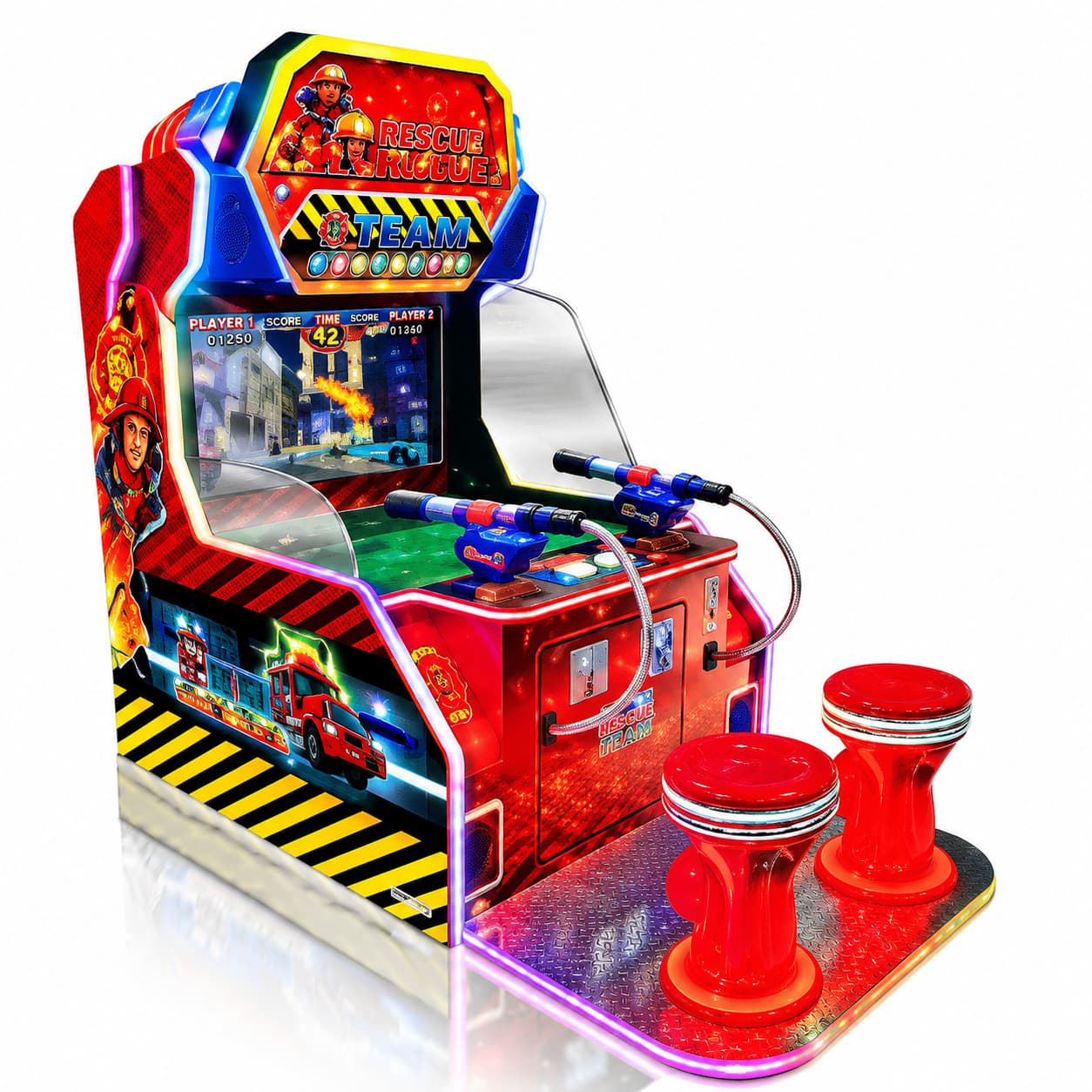 Fire Fighting Hero (2-player version of water shooting)