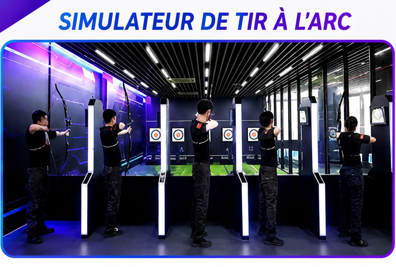 Simulateur de tir à l'arc