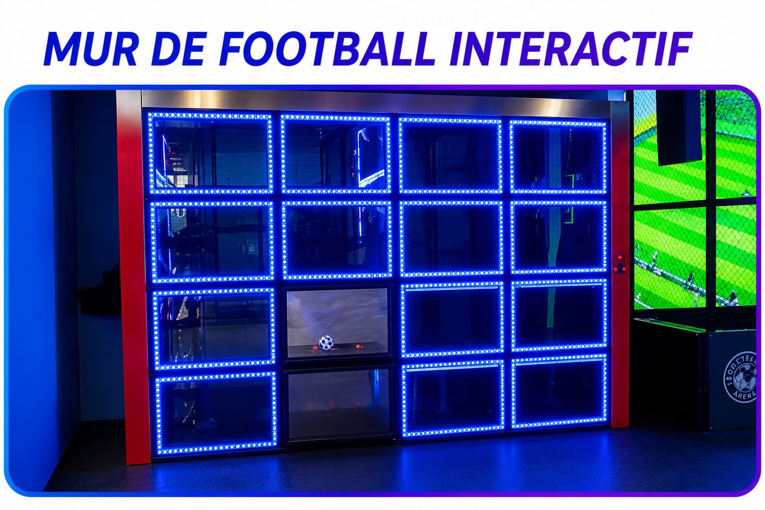 Mur de Football interactif