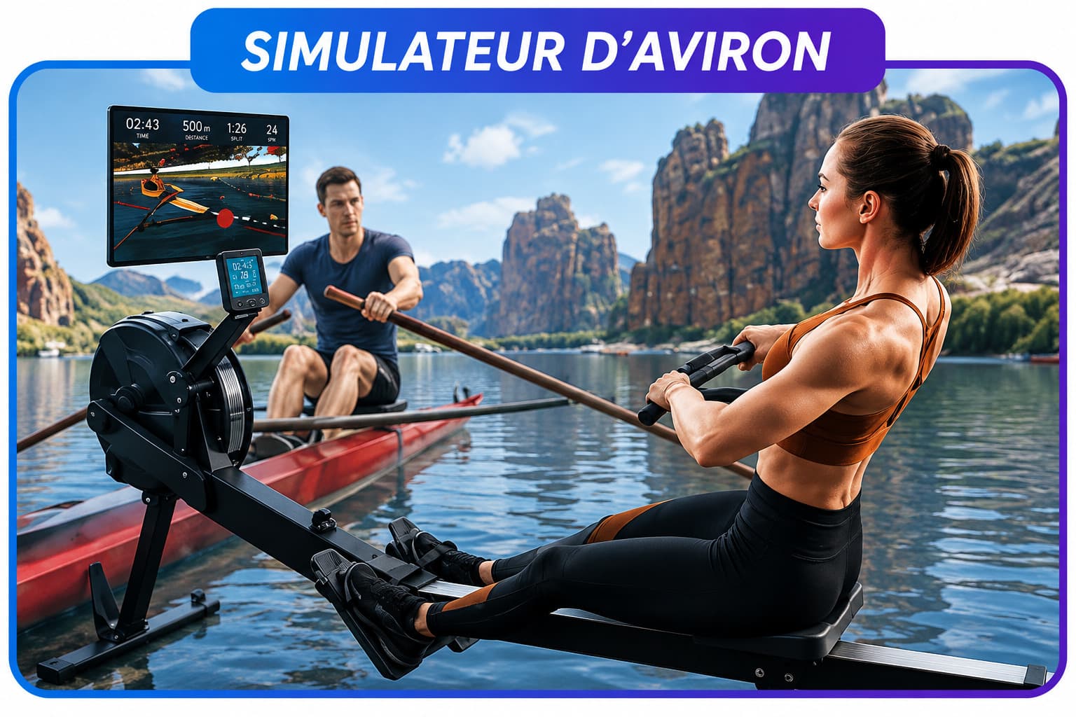 Simulateur d'aviron