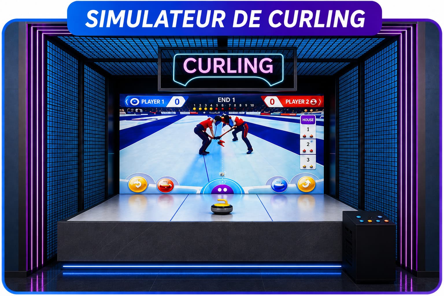 Simulateur de Curling